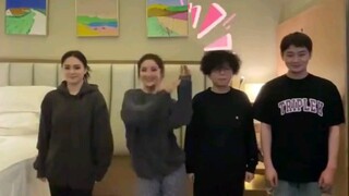 Twins版的小鸡恰恰舞哈哈哈哈哈笑不活了阿娇阿Sa怎么可以这么可爱～