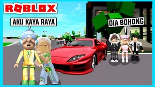 Demi Pacar Baru.!! Aku Pura Pura Menjadi Orang Kaya Di Roblox Brookhaven ft @Shasyaalala