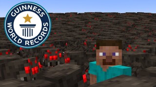 Breaking Impossible World Records from REAL LIFE in MINECRAFT