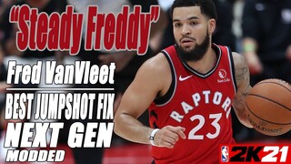 Fred VanVleet Jumpshot Fix NBA2K21 Super Accurate Side-by-Side Comparison