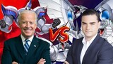 Joe Biden (HERO'S) vs Ben Shapiro (Cyber Dragons) in Yu-Gi-Oh Master Duel!