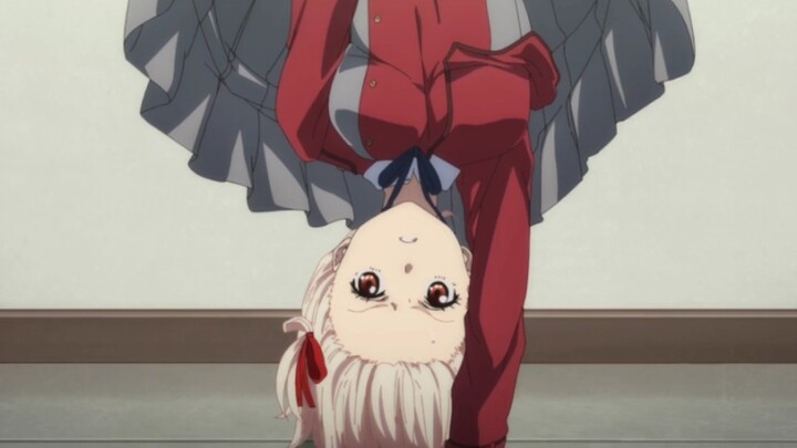 "Don't stand upside down while wearing a skirt!"