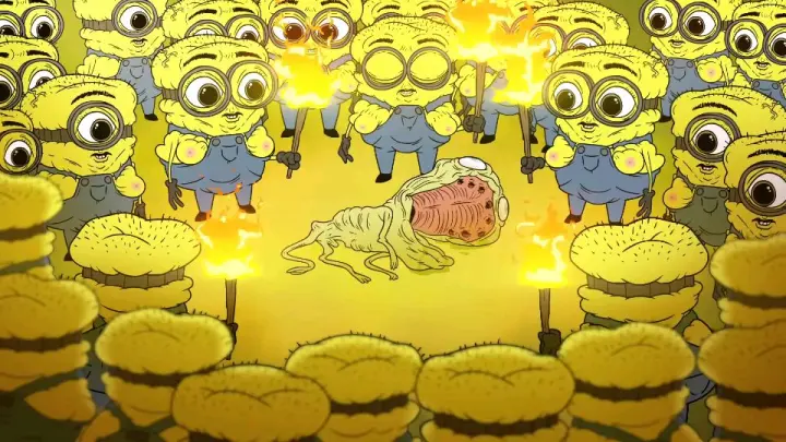 The End of minions.                                                   credit: meat canyon