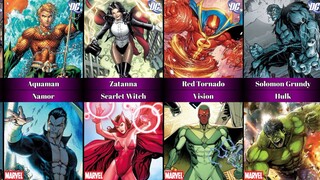 MARVEL VS DC COPYCAT Characters PART 1