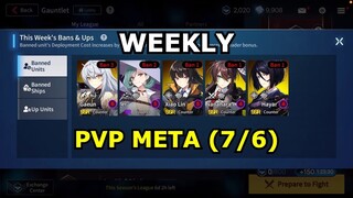 COUNTER: SIDE : Luận bàn Meta PvP hàng tuần (7/6)