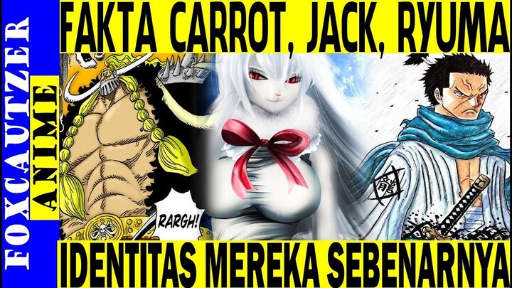 Fakta Vivre Card , Mengungkap Identitas Carrot, Ryuma dan Jack sebenarnya ( One Piece )