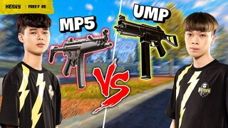 UMP Và MP5 Đọ Sức Trong Chế Độ Tử Chiến, Súng Nào Chiến Hơn? | FREE FIRE