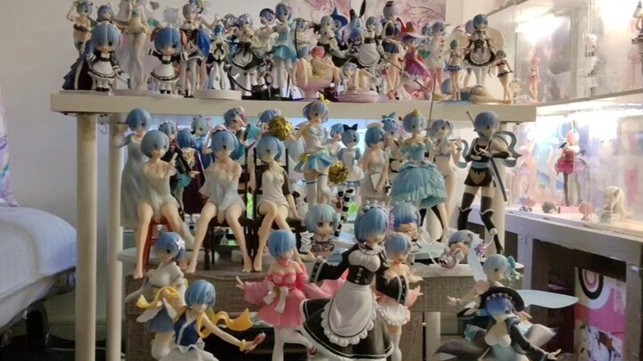 Rem figures are on display, let’s see the Rem collection of the next Rem Party, what is the majesty 