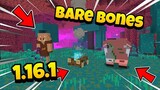 Bare Bones | Texture Pack For Minecraft P.E. | 1.16.1