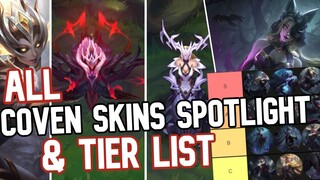 All Coven Skins Spotlight  & Tier List | League of Legends