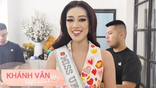 Món bột chiên SIÊU NGON, ngày Vân lên đường sang MỸ thi Miss Universe