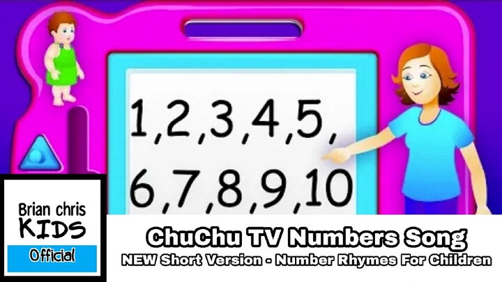 ChuChu TV Numbers Song - NEW Short Version - Number Rhymes For Children