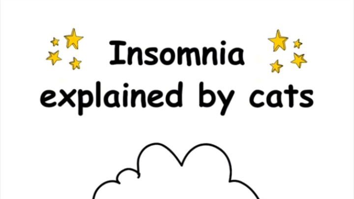 Insomnia explained by cats