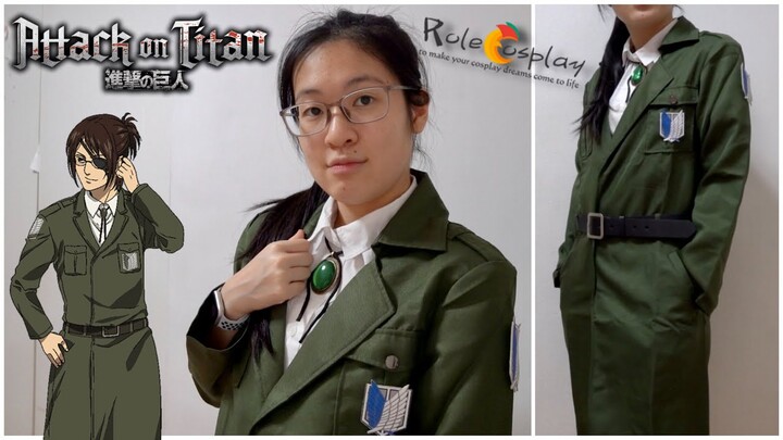 Unboxing and Reviewing 'Attack On Titan: Scouts Regiment Formal Cosplay' from RoleCosplay