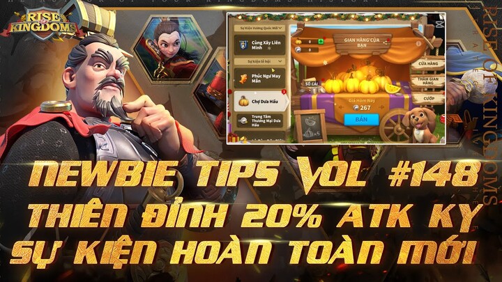 Rise of Kingdoms | Update 1.0.89: Sự Kiện 7k Gem, Thiên Đỉnh Sức Mạnh 20% ATK Kỵ Binh, Event Mới