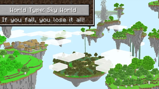 ใหม่ Sky World Type HIDDEN ใน Minecraft 114