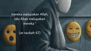 lebih baik ditinggal cewe daripada ditinggal Allah😁🛐🛐