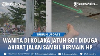 Warga Mengeluh Jatuh di Got Usai Injak Penutup Selokan Dekat Tugu Kakao Kolaka Sulawesi Tenggara