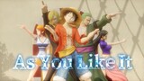 One Piece 3D AMV - As You Like It