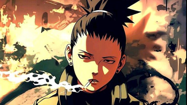 Drawing Shikamaru Nara⚫ from anime Naruto shipuden