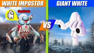 CAPTIVATE Impostor vs Giant White (Rainbow Friends) | SPORE