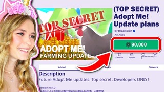 I PAID To Know The FUTURE UPDATES Of Adopt Me! (Roblox)