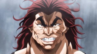 5000 years of wasted energy becomes a joke, Yujiro competes in strength with a 100-year-old man!
