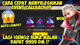 DAPAT 9.999 DIAMOND GRATIS!? DARI EVENT CALL BACK! CARA MENYELESAIKAN MISI EVENT CALL BACK BERHADIAH