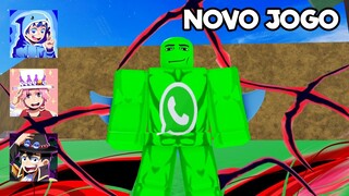 GANHEI PODERES DE ADM NO JOGO DE ONE PIECE DOS YOUTUBERS BR NO ROBLOX