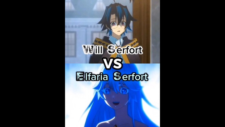 Will Serfort vs Elfaria Albis Serfort - (Character Writing)