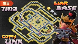 NEW TH13 WAR BASE / LEGEND BASE | ANTI 3 STAR + REPLAY PROOF + LINK | CLASH OF CLANS