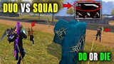 AJJUBHAI DO OR DIE SITUATION IN DUO VS SQUAD - FREE FIRE HIGHLIGHTS