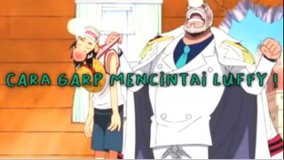 Garp Memberikan Pukulan Cinta Terhadap Luffy