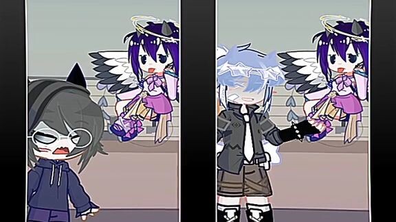 collab Ama Rei-chan and devilia-chan 😚