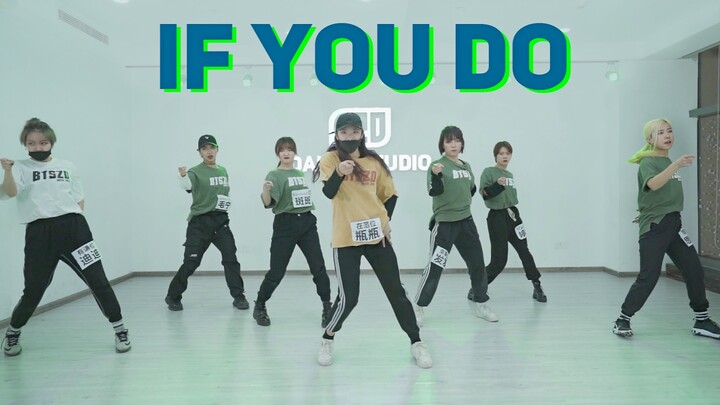 【520舞室】全女生阵容！整齐度力度超棒GOT7-If You Do 翻跳练习室！你见过吗！