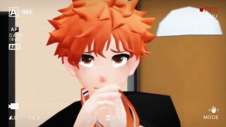 [MMD x Haikyuu!!] hinata sent this to kageyama