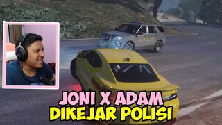 JONI x ADAM PENGEJARAN POLISI ZONA MERAH - GTA V Roleplay