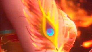 fight between two goddess fire peacock  vs fire phoneix 🔥💥❤️‍🔥🫶🫰