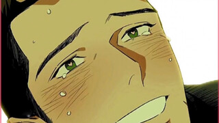 "The man liked handsome men since he was young, but he looked too fierce and no one wanted him. Unti