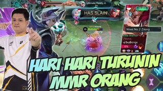 GINI CARA TURUNIN MMR ORANG DENGAN BAIK DAN BENAR PAKAI LING!!!