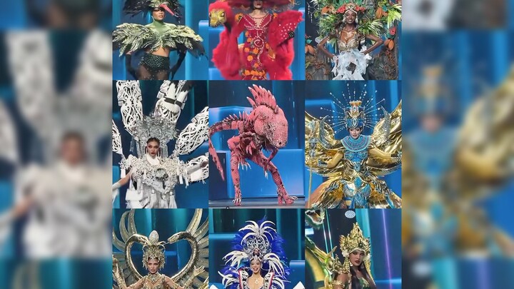 Top 25 trang phục dân tộc tại Cuộc thi Hoàn Cầu 2025 (Trung Quốc ở cuối)