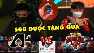 [MSI 2022] Highlight AZE vs SGB: Bầy trâu bất ngờ được tặng quà Yasuo | Team AZE vs Saigon Buffalo