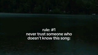 Do you know this song? can I trust you?