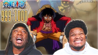 The Straw Hats Go To War! OP - Episode 999 - 1000 | Reaction