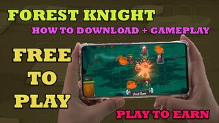 FOREST KNIGHT Start Playing for Free and Earn Real Money +Gameplay (Tagalog)