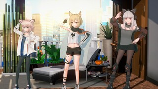 This time, it's Susu Luo, Hong Yun and Shuang Ye's turn to jump around [Arknights]