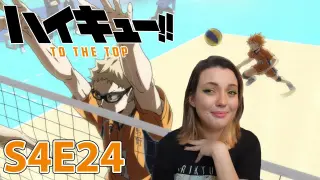 I CANT BELIVE WE DID IT  | Haikyuu!! S4 E24 - "Monsters' Ball" Reaction