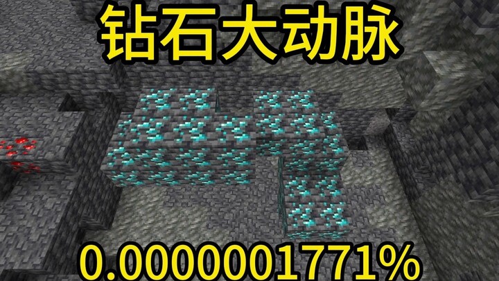 มายคราฟVery Low Probability Event Diamond Aorta