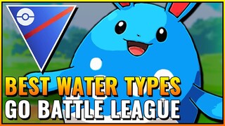 THE BEST WATER TYPES TO USE IN GO BATTLE LEAGUE PVP GREAT LEAGUE | Pokemon GO