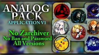 [Old] Analog Controller Pack [Joystick App] No Ban Ft. Sharingan Pikachu Aldous Edward Miraj